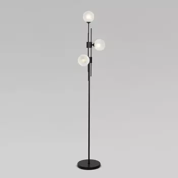 Торшер Eurosvet Volver 01383/3, G9, 3х40Вт, 260х260х1680 мм, цвет чёрный