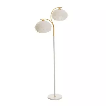 Торшер «Флораль» белый 2хE27 40 Вт 2867163 см