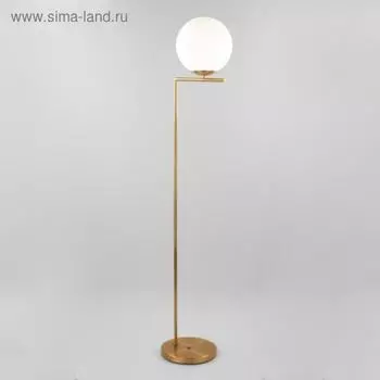 Торшер Frost, 1x60Вт E27, цвет латунь