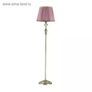 Торшер GAELLORI 1x40W E14, матовое серебро 38x38x151,5 см