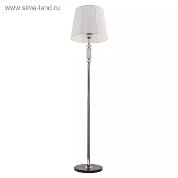 Торшер Geoffrey 40Вт E27 хром 41x41x168см