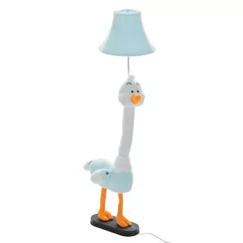 Торшер "Гусь" Е27 15Вт синий 40х50х125см