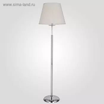 Торшер Hotel 1x40Вт Е14 хром 40x40x150см