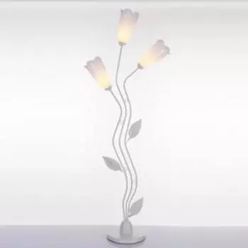 Торшер напольный BayerLux «Инесса», 315 Вт, Е27, белый, 3928143 см