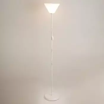 Торшер напольный «Изи», 115 Вт, Е27, белый