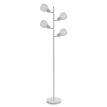 Торшер напольный с плафонами BayerLux «Эдиссон», 4Е27, 40 Вт, белый, 2525150 см