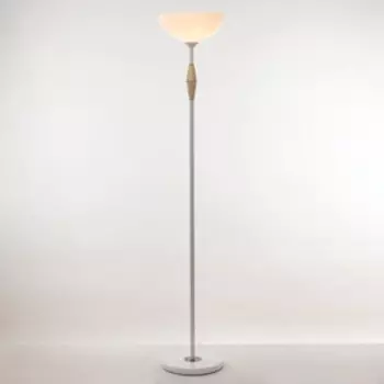 Торшер "Клаудия" 1х15Вт Е27 белый 29х29х151см