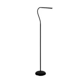 Торшер LAROA, 1x4,5Вт LED, 4000K, 550лм, цвет чёрный