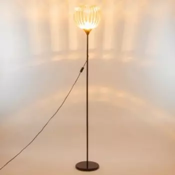 Торшер напольный BayerLux «Лаура», 115 Вт, Е27, коричневый, 3131178 см