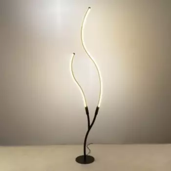 Торшер "Лунго" LED 20Вт 4000К черный 18х18х145 см