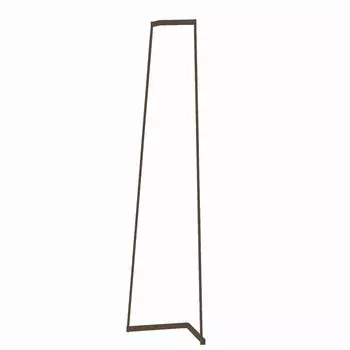Торшер Mantra Minimal, LED, 1500Лм, 3000К, 375х375х1800 мм, цвет коричневый