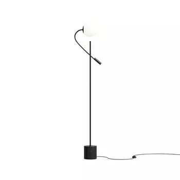 Торшер Maytoni MOD230FL-01B, E14, 1х3 Вт, 160х160х1715 мм, 20 Лм, 3000К, чёрный