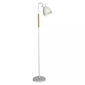 Торшер "Нова" 1х60Вт E27 белый 34х21,5х162 см.