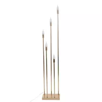 Торшер "Онлайн" 5хЕ14 40Вт золото 30х21х160см