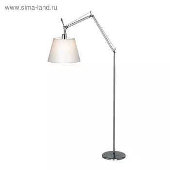 Торшер Phantom, 1x60Вт E27, цвет серебро