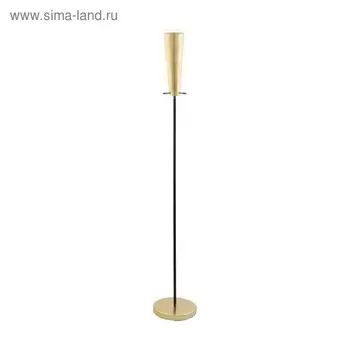 Торшер PINTO GOLD 60Вт E27, чёрный, золото