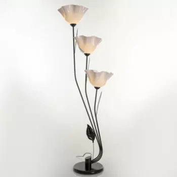 Торшер напольный BayerLux «Пион», 315 Вт, E27, черный