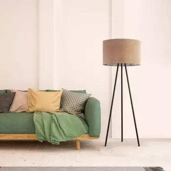 Торшер с абажуром Juta, 60Вт, E27, 50x50x160 см