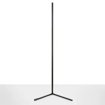 Торшер с ПДУ "Угловой" LED 3000-6000K чёрный 40х148 см