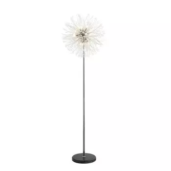 Торшер Salut 40Вт, размер 50x50x170 см, цвет хром