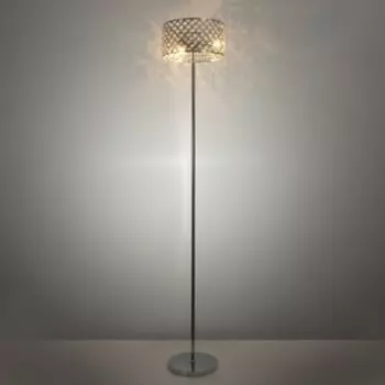 Торшер "Савой" 3хЕ14 40Вт хром 30х30х150см