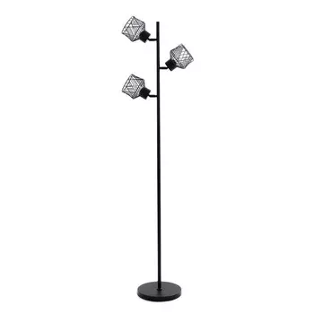 Торшер напольный с плафонами BayerLux «Софит», 3Е27, 40 Вт, чёрный, 2525150 см