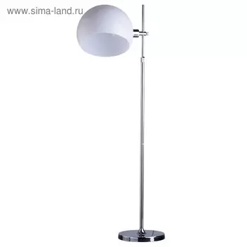 Торшер "Техно" 1x60W E27 хром 37x25x184см