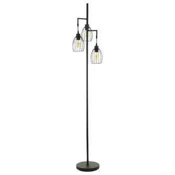 Торшер "Трио С" 3хЕ27 черный 25х25х173см