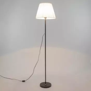 Торшер "Жасмин" Е27 40Вт черно-белый 38х38х148 см