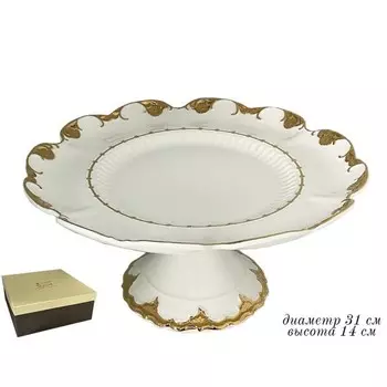 Тортовница Lenardi «Азазель», на ножке, d=31 см