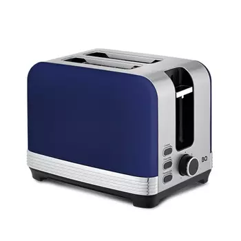 Тостер BQ T1000, 1000 Вт, 2 тоста, 7 режимов обжаривания, синий