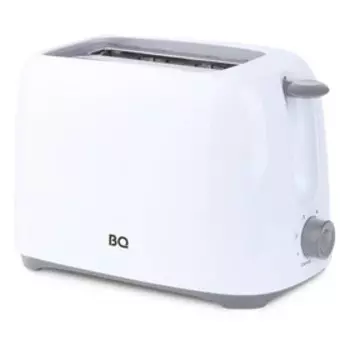 Тостер BQ T1007, 700 Вт, 6 режимов, 2 тоста, белый