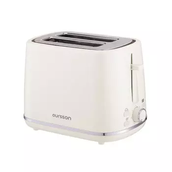 Тостер Oursson TO2112/IV, 930 Вт, 2 тоста, цвет слоновая кость