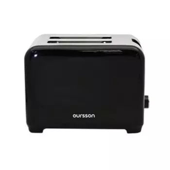 Тостер Oursson TO2120/BL, 930 Вт, 7 режимов прожарки, 2 тоста, разморозка, черный