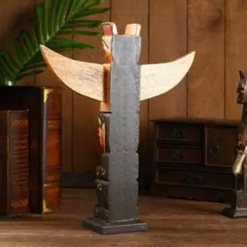 Тотем из дерева "Сайфул" 30х10х40 см