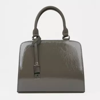 Тоут, отдел на молнии, длинный ремень, цвет хаки