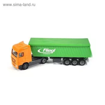 Тягач с прицепом и крышей