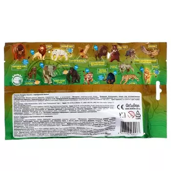 Тянущаяся фигурка животного «Повелители леса», МИКС