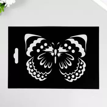 Трафарет "Бабочка №1" 20х29см