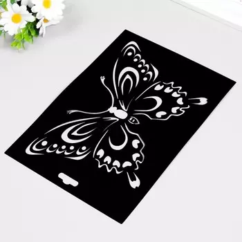 Трафарет "Бабочка №4" 20х29см