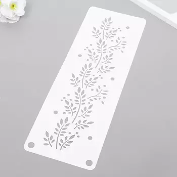 Трафарет-бордюр "Веточка" 11х32 см