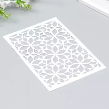 Трафарет "Цветы" 24х16 см