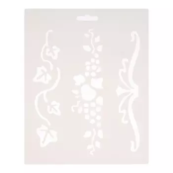 Трафарет для рисования "Виноград" 25,5 х 20,5 см
