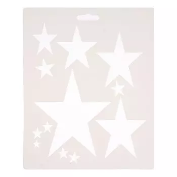 Трафарет для рисования "Звёзды" 25 х 22 см