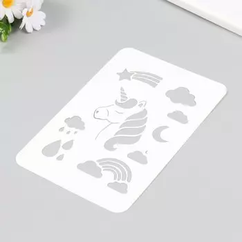 Трафарет "Единорог" 16х24 см