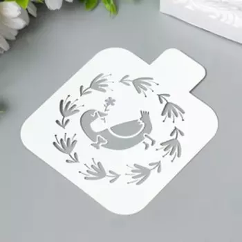 Трафарет "Гусь" 9х9 см