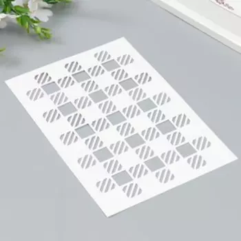 Трафарет "Кадратики" 24х16 см