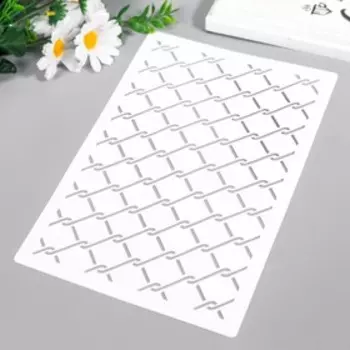 Трафарет "Клетка" 24х16 см