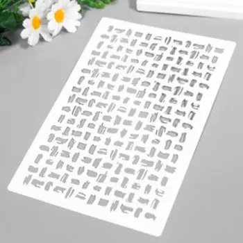 Трафарет "Кляксы" 24х16 см