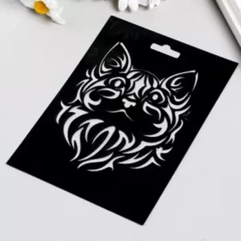 Трафарет "Кошка" 9,5х14 см